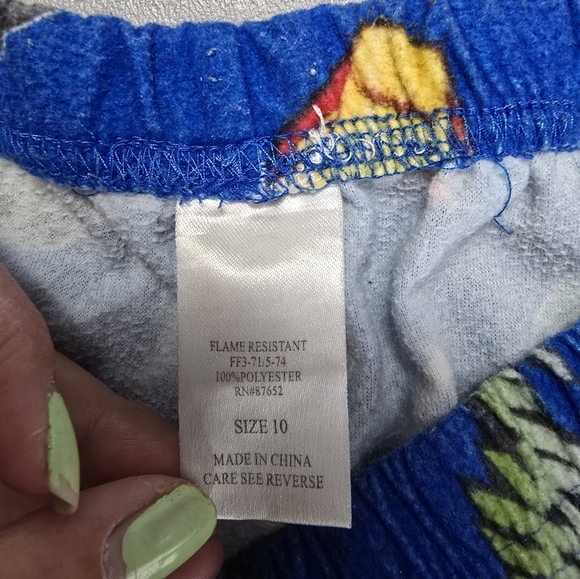 marvel boys pajama pants size 10 - Picture 2 of 6